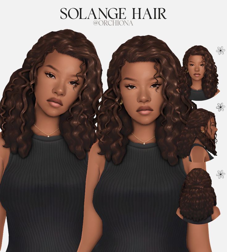 sims 4 maxis match curls