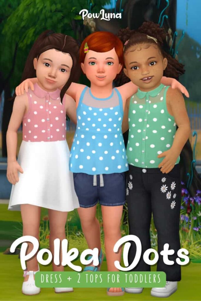 sims 4 toddler cc dress