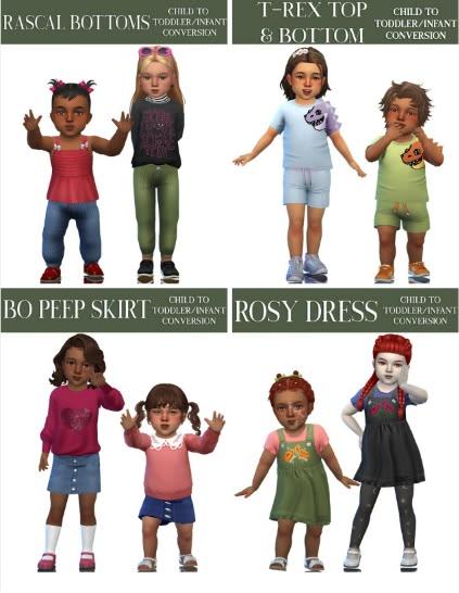 sims 4 toddler clothes cc