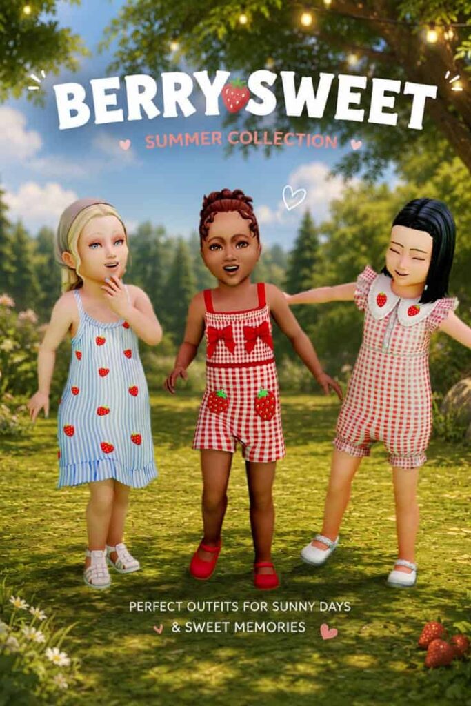 sims 4 toddler clothes cc set