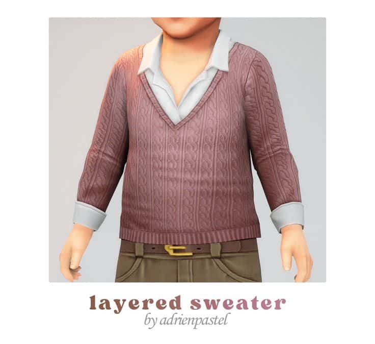 sims 4 toddler sweater