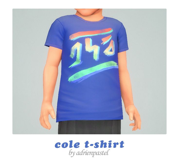 sims 4 toddler t-shitrt
