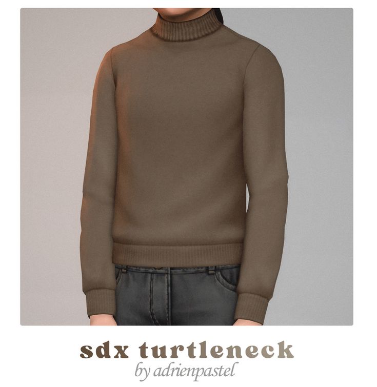 sims 4 turtleneck for kids