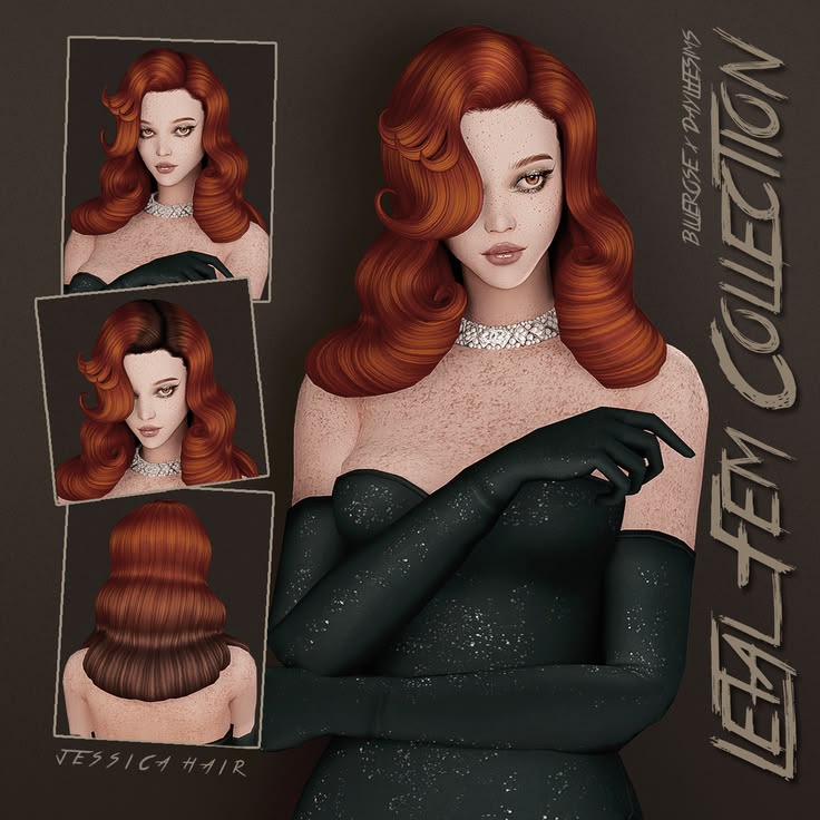 sims 4 wavy hair maxis match