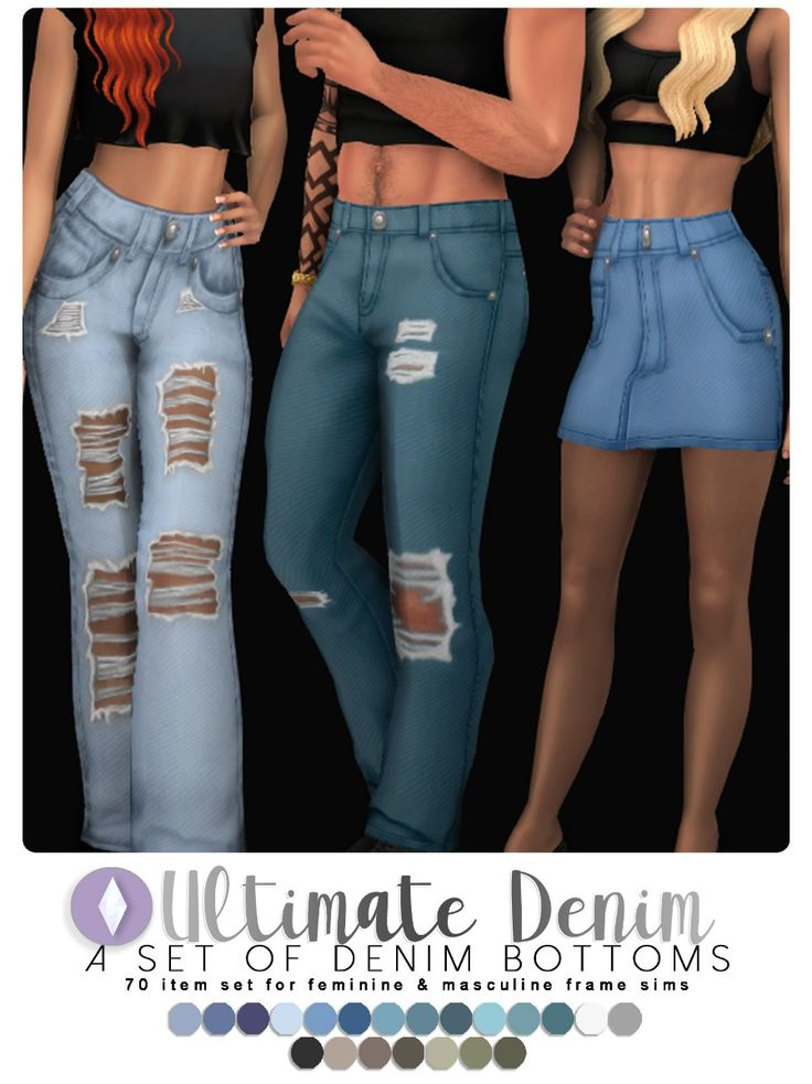 best sims 4 jeans cc