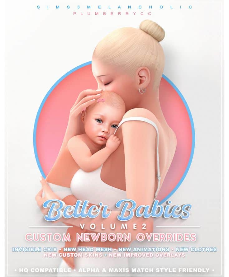 best sims 4 newborn overrides