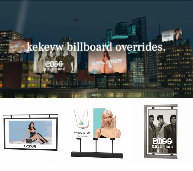 sims 4 billboard overrides