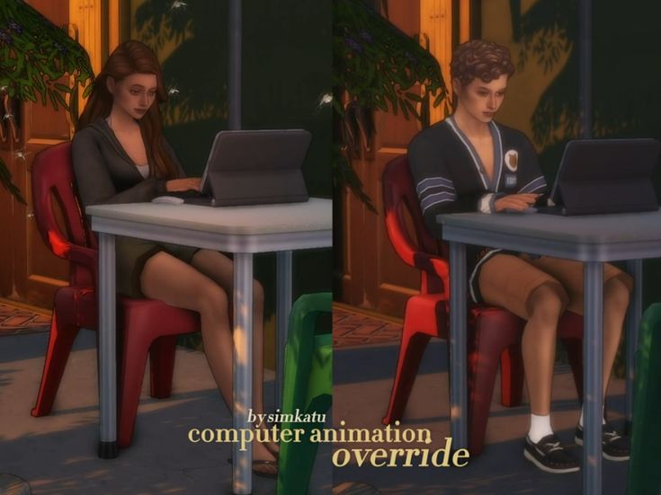 sims 4 computer animation override