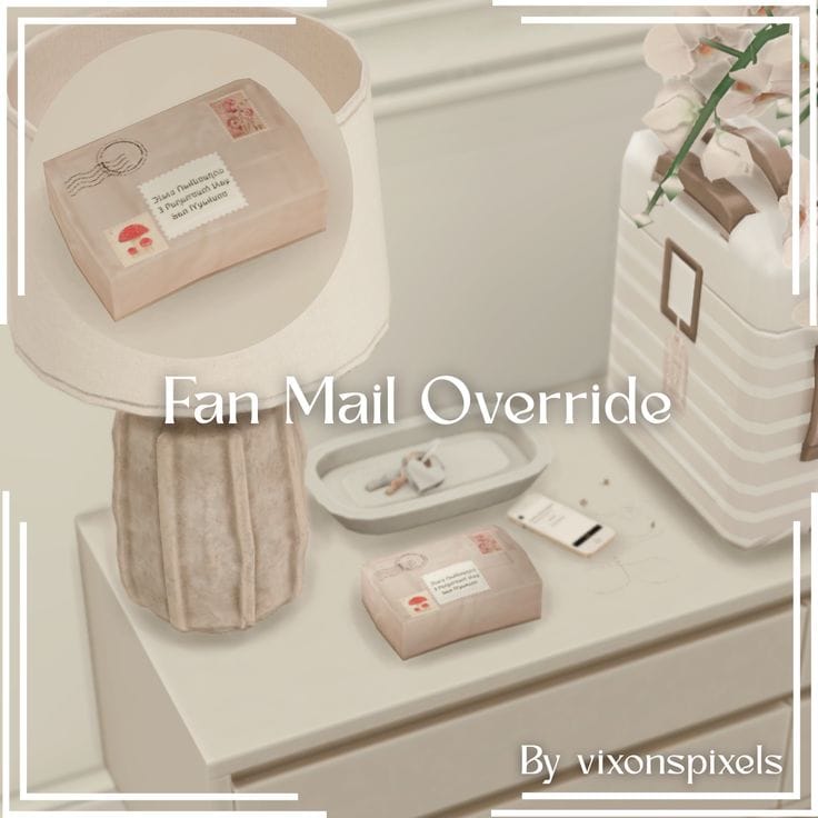 sims 4 fan mail override