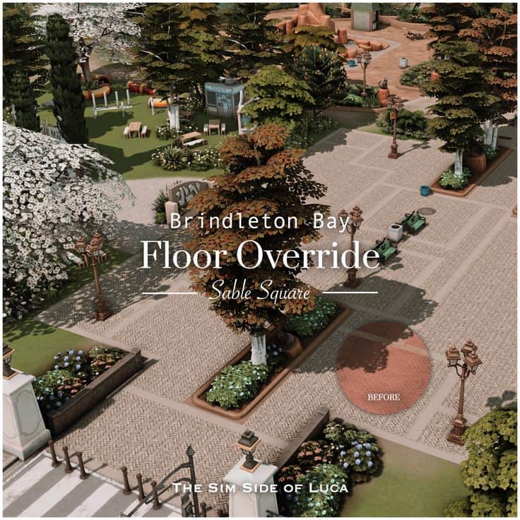 sims 4 floor override