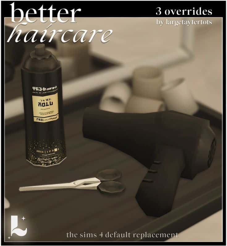 sims 4 haircare overrides