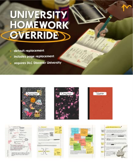 sims 4 homework override