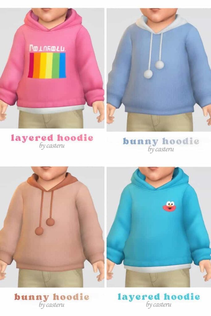 sims 4 inafant hoodies