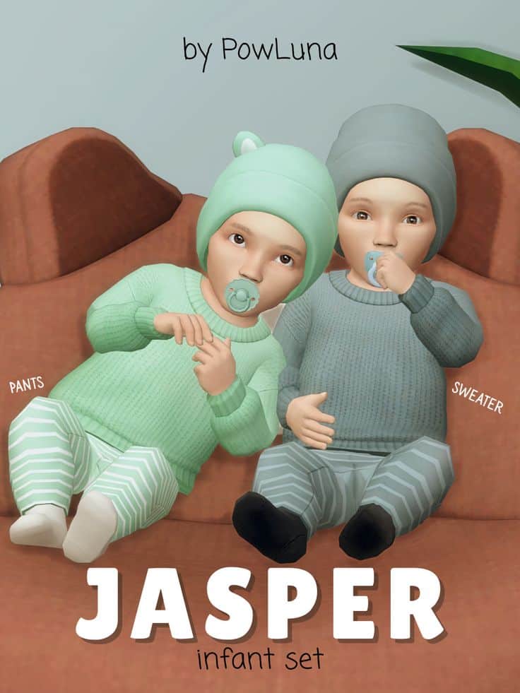 sims 4 infant cc set