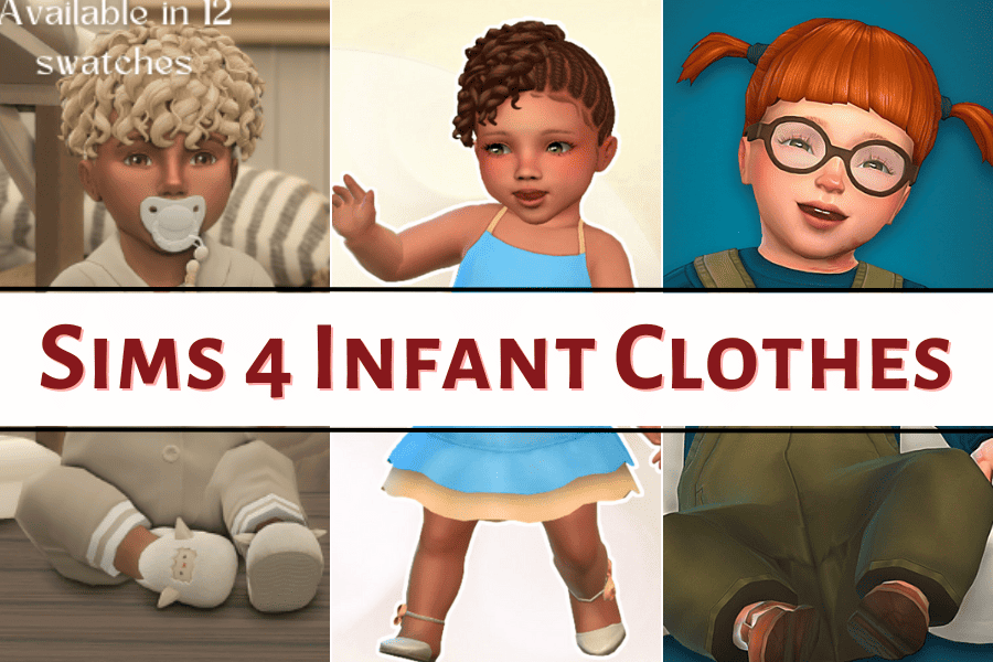 23+ Must-Have Sims 4 Infant Clothes for Your Adorable Babies