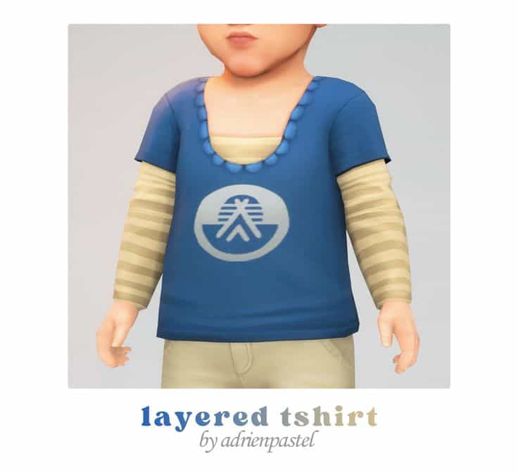 sims 4 infant t-shirt