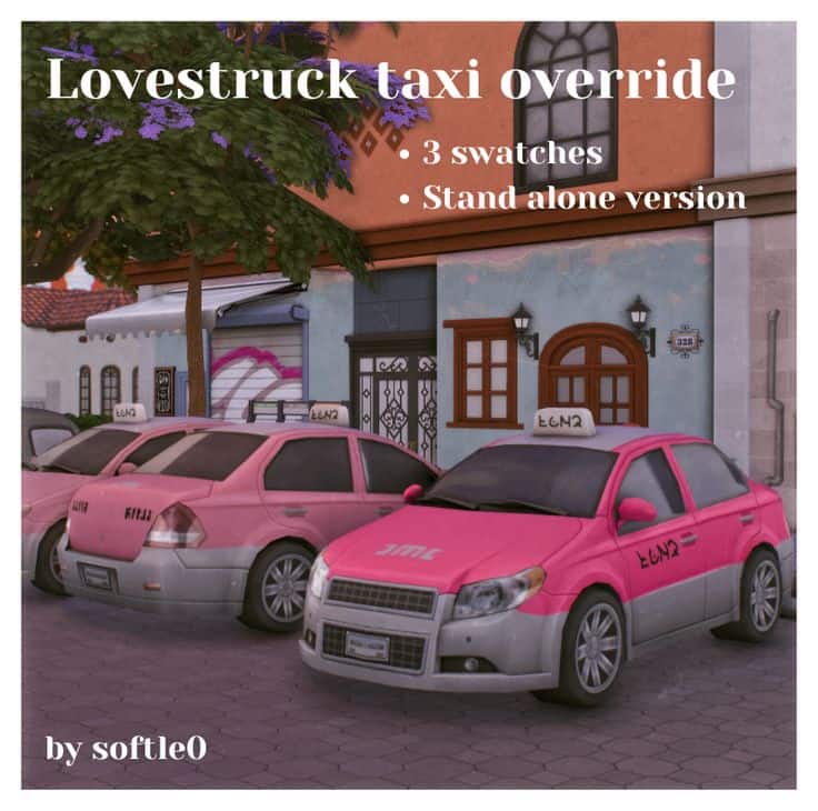 sims 4 lovestruck taxi override