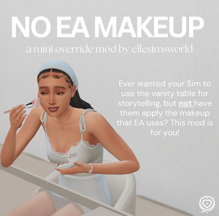 sims 4 no ea makeup override