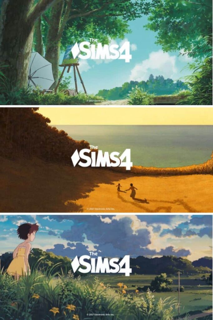 sims 4 opening screen overrides