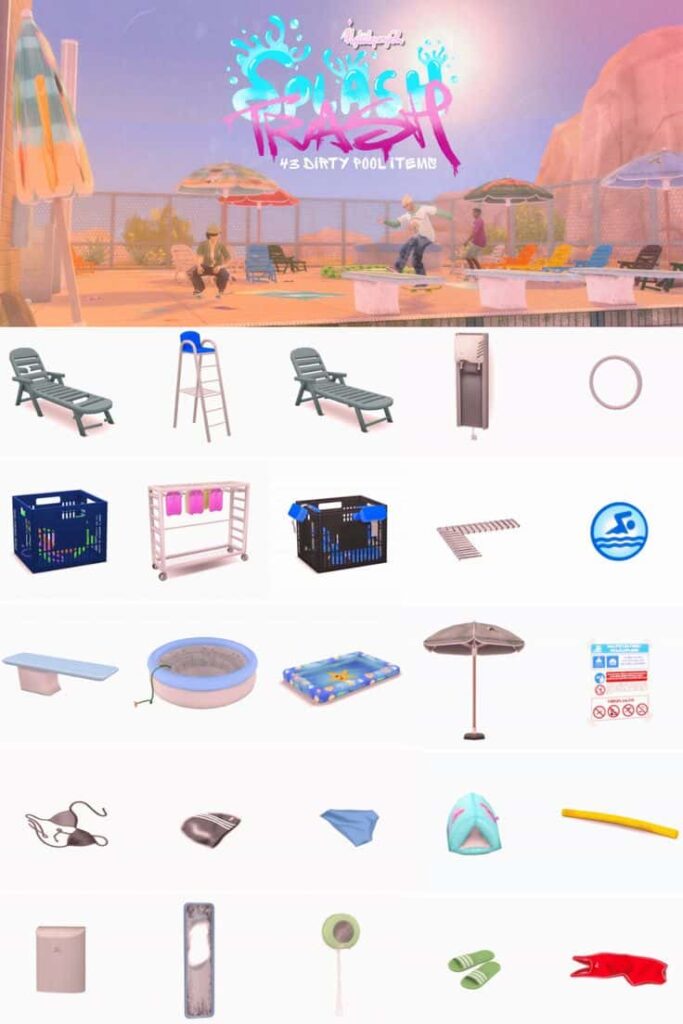 sims 4 pool cc pack
