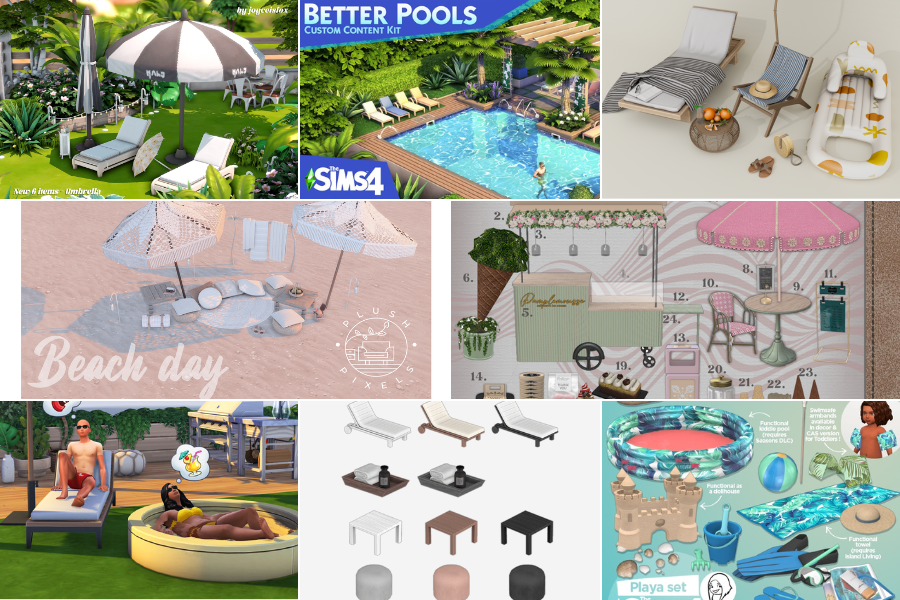 31+ Sims 4 Pool CC and Mods for a Fun and Refreshing Summer