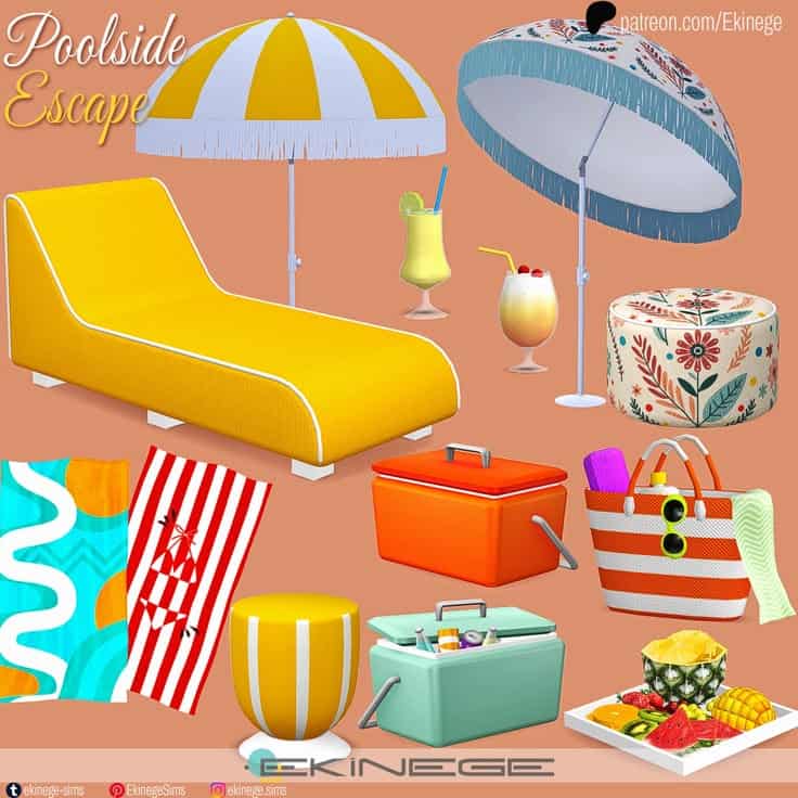 sims 4 pool custom content