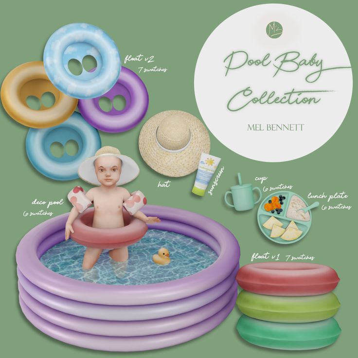 sims 4 pool decor cc