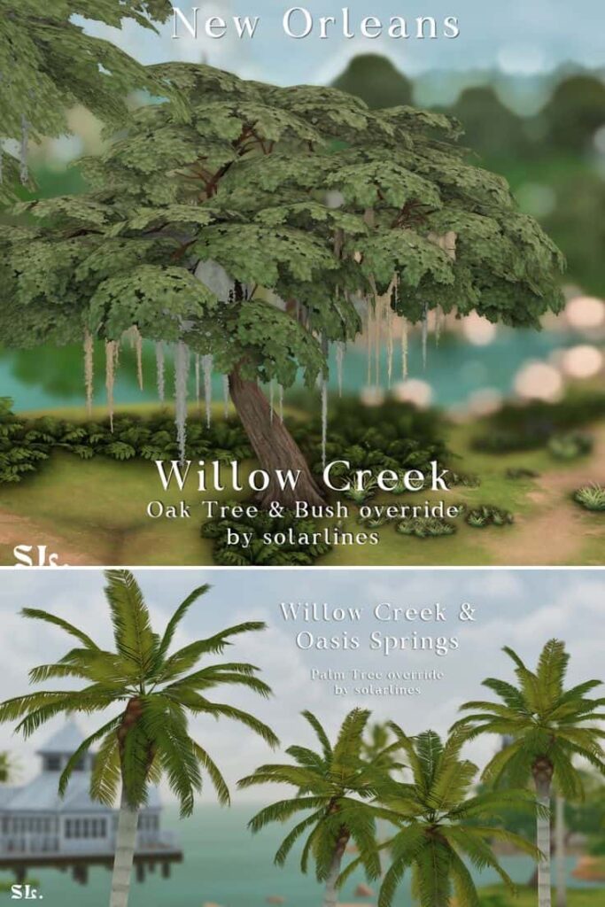 sims 4 tree overrides