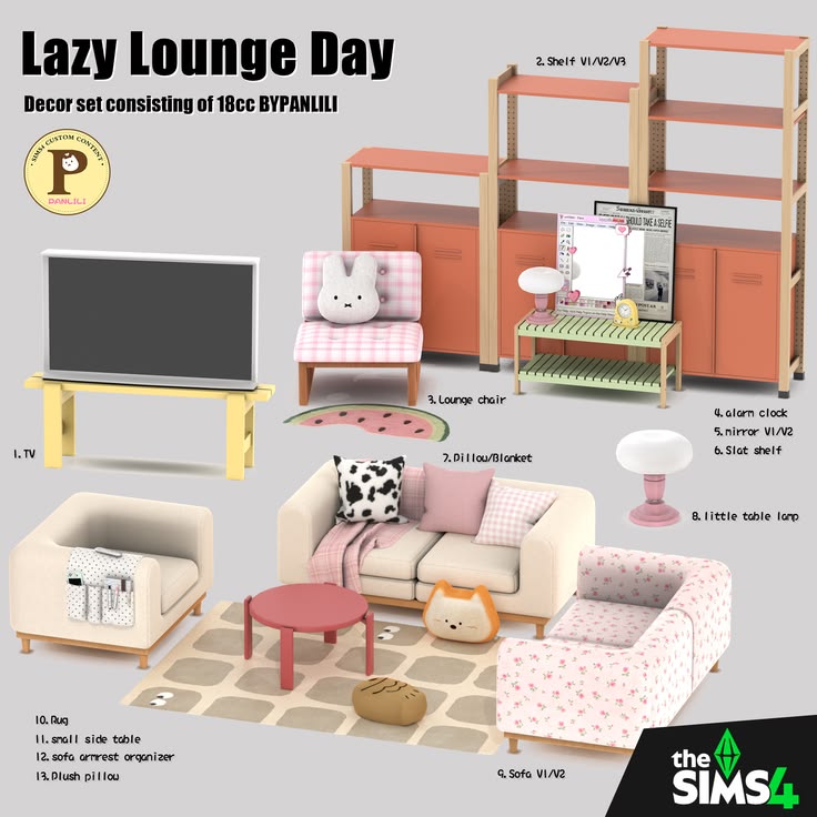 best sims 4 living room pack