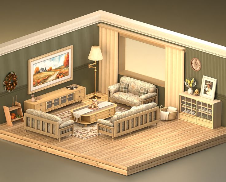 best sims 4 living room