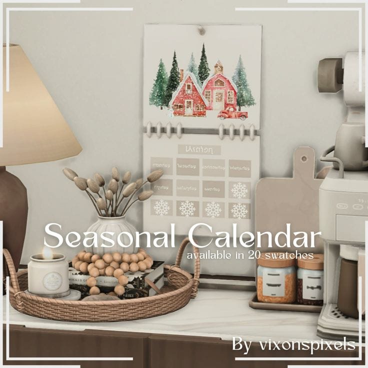 sims 4 calendar