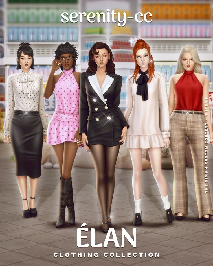 sims 4 female clothes cc