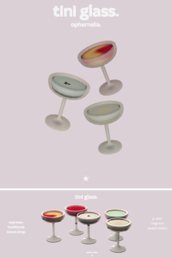 sims 4 glass decor