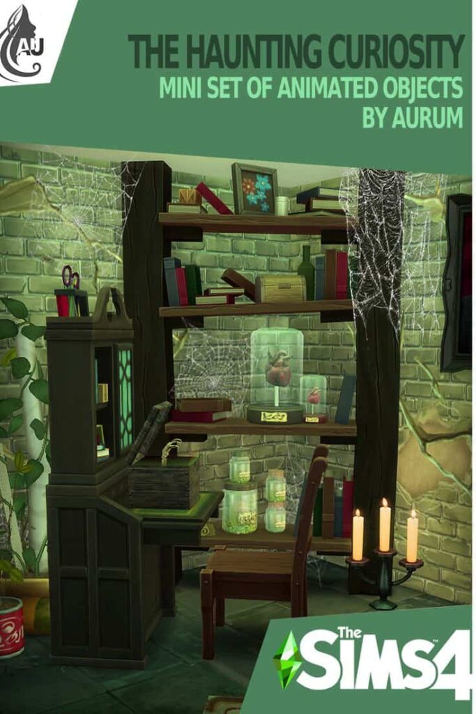 sims 4 halloween decor