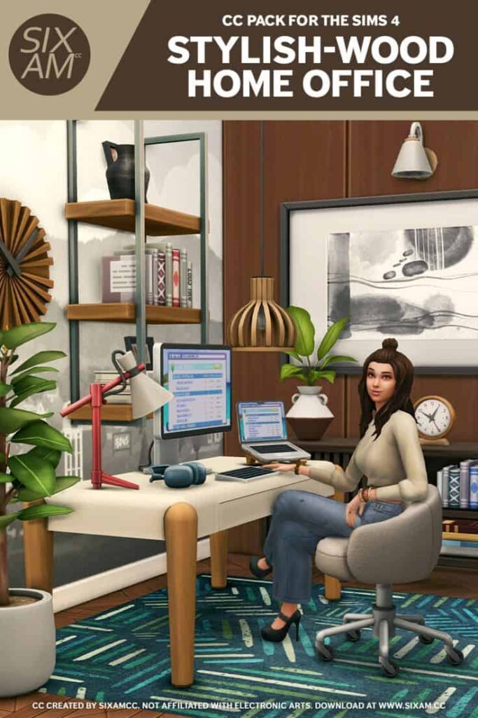 sims 4 home office cc