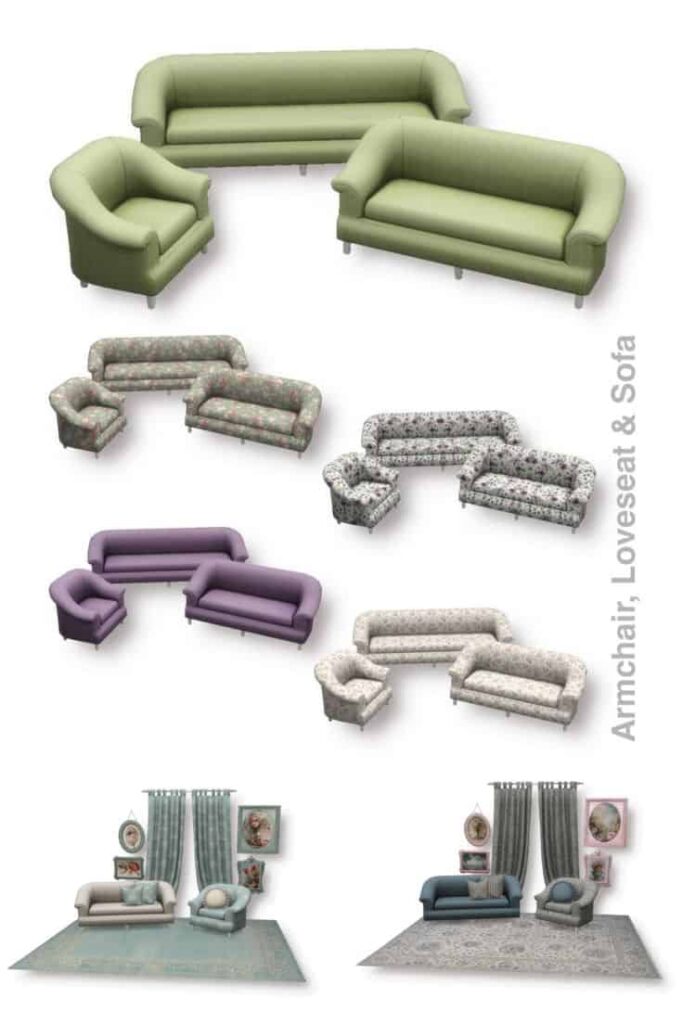 sims 4 living room cc