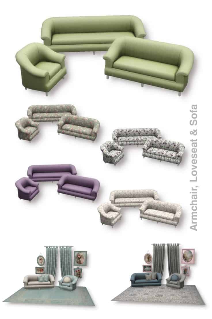 41+ Maxis Match Sims 4 Living Room CC (Furniture CC & Clutter CC)