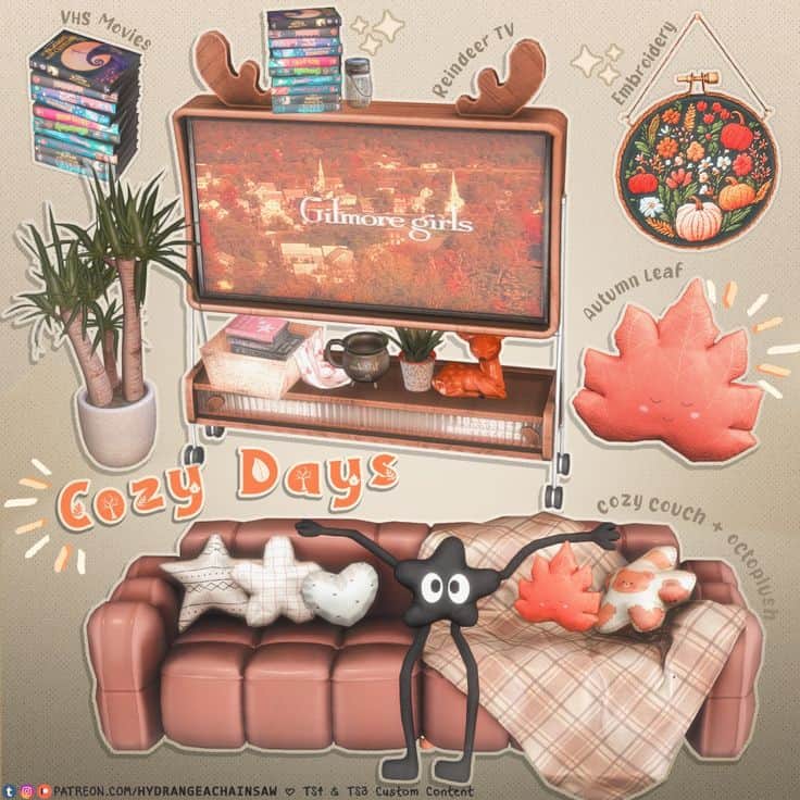 sims 4 living room pack