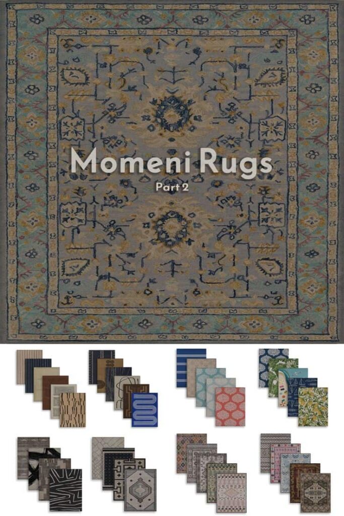 sims 4 rugs collection