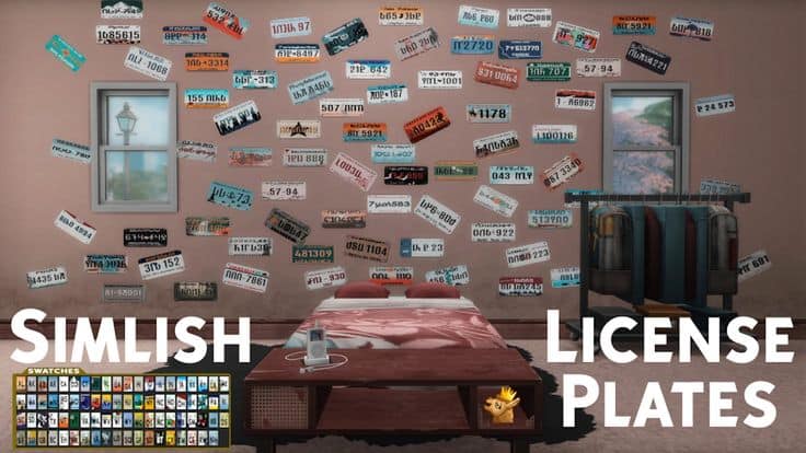 sims 4 simlish license plates
