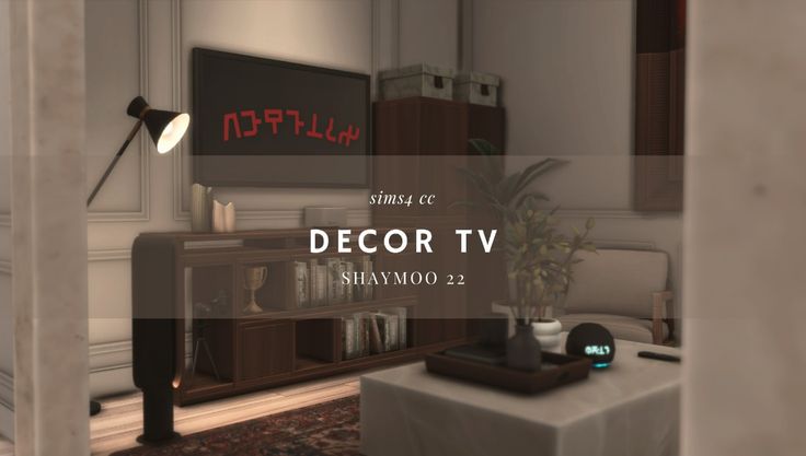 sims 4 tv