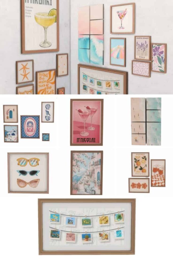 sims 4 wall art collection