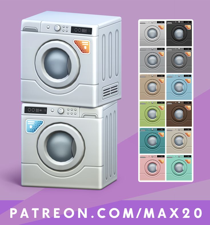 sims 4 washing machine