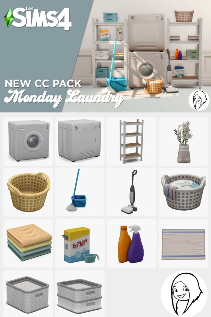 best sims 4 laundry cc