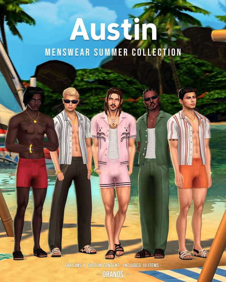 best sims 4 male clothes pack