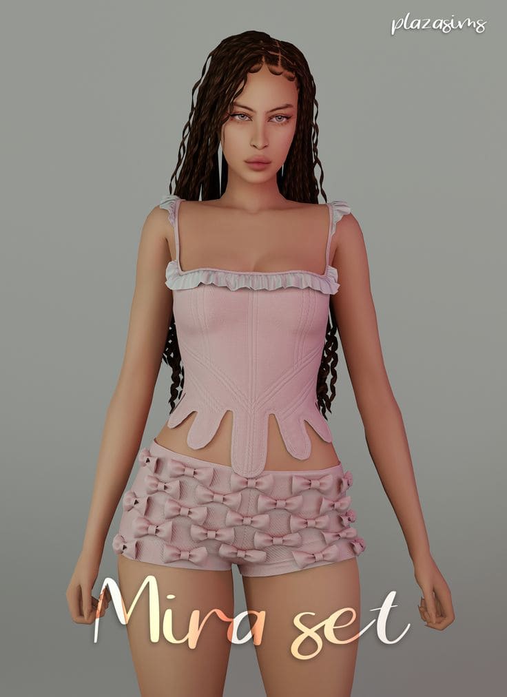 mira female clothes pack