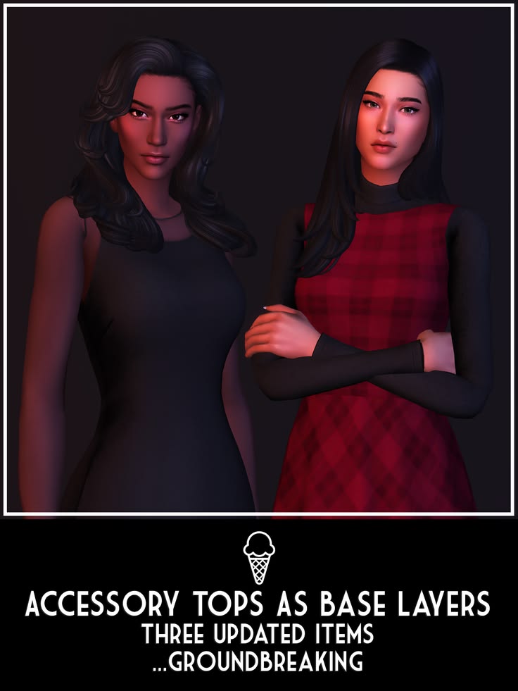 sims 4 accessory top