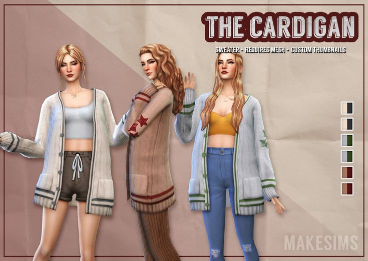 sims 4 accessory tops
