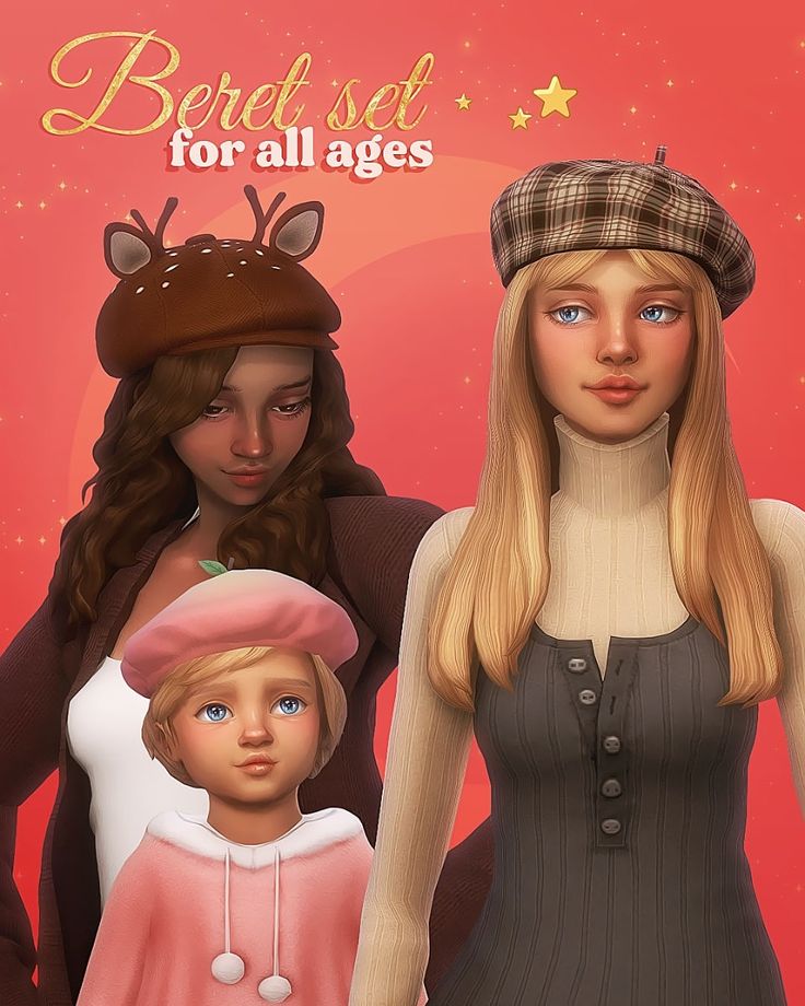 sims 4 beret cc