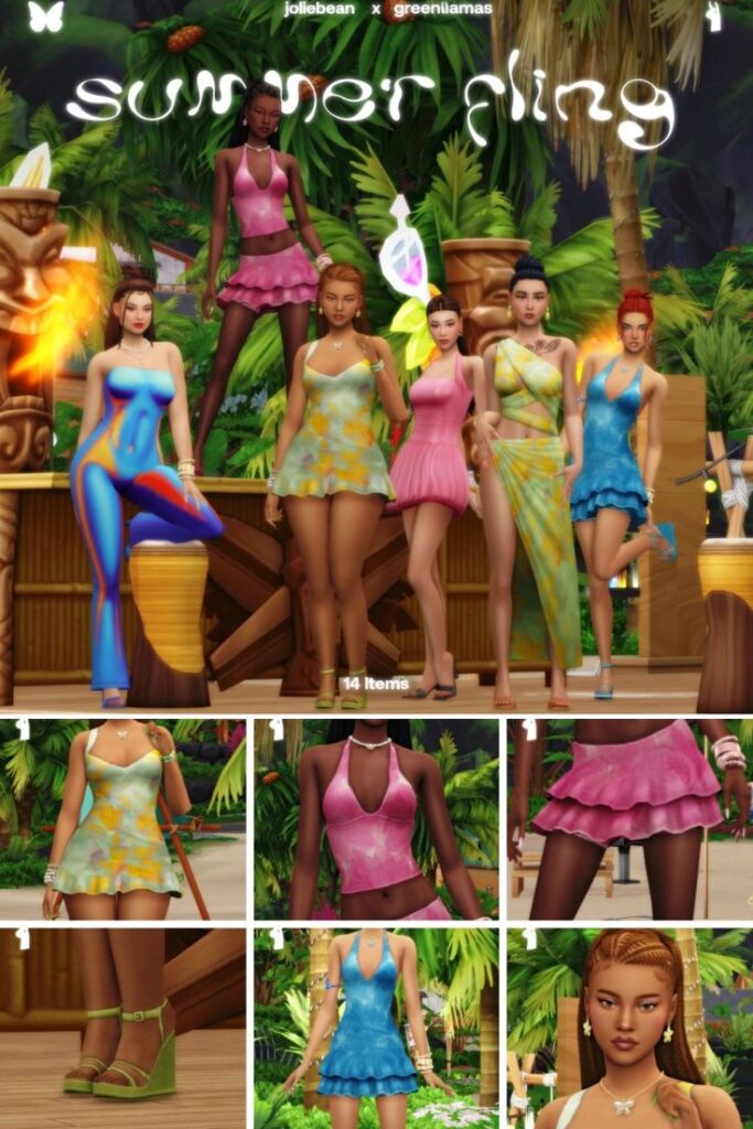 sims 4 cc clothes packs collection